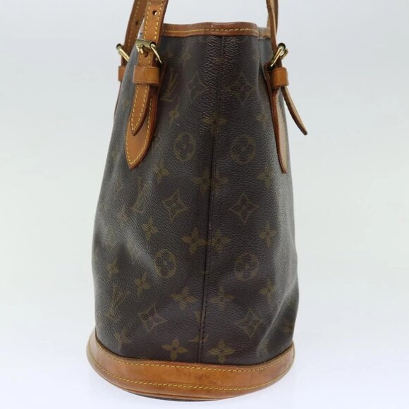 LOUIS VUITTON Monogram Bucket PM Shoulder Bag M42238 LV Auth fm3321 - Picture 4 of 15